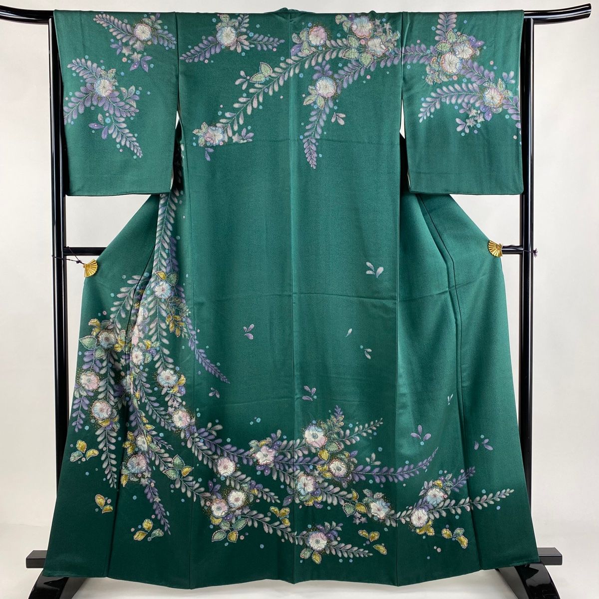 名古屋帯 金彩に市松 九寸 正絹 AO-1684 e7bfd1b7a2a05666e295e55e35c260