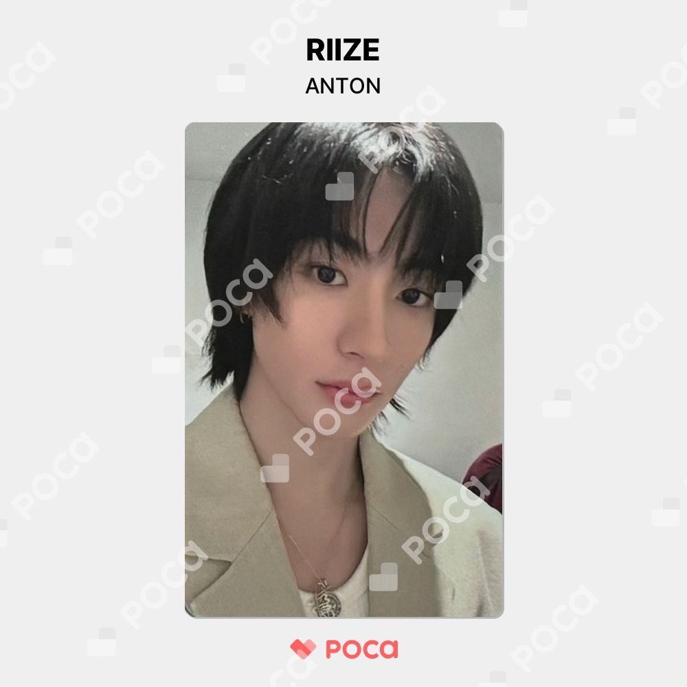 RIIZE アントン】 RIIZING EVERLINE 公式 トレカ ☆Pocamarket公式 