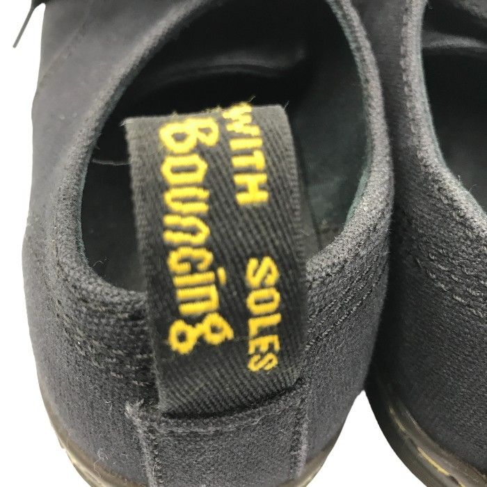 Dr.Martens ドクターマーチン CALLUM キャンバス ローカット スニーカー UK6 25cm ブラック 3ホール メンズ レディース 靴  シューズ 中古 KW1