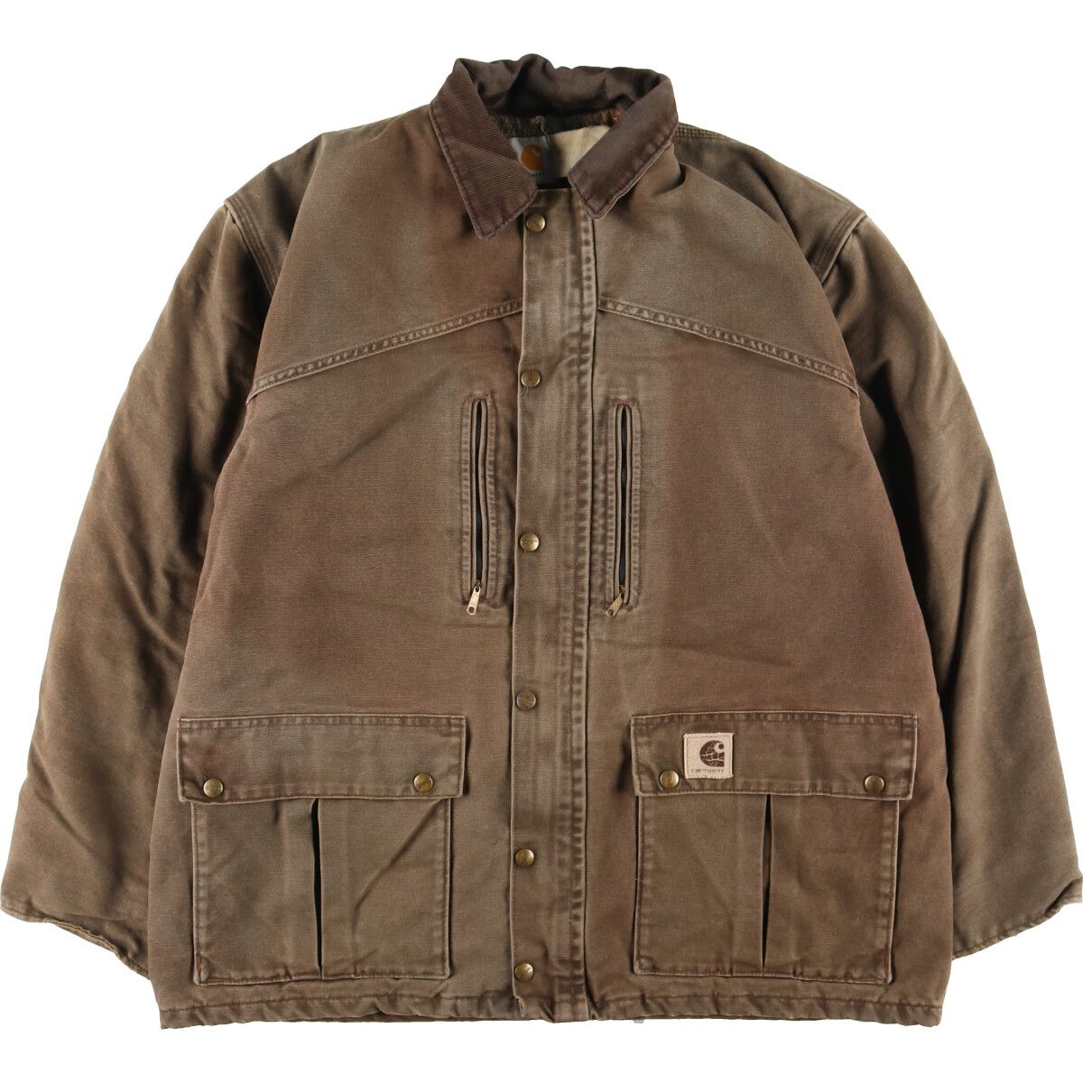 カバーオール90年代 USA製 Carhartt カーハート ダック地 アクティブ 