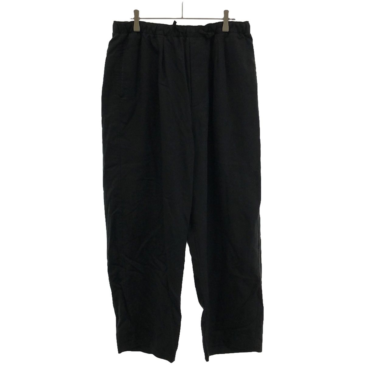 YOKE ヨーク 21SS EASY WIDE PANTS ワイドイージーパンツ ブラック 3 YK21SS0214P-1LA - メルカリ