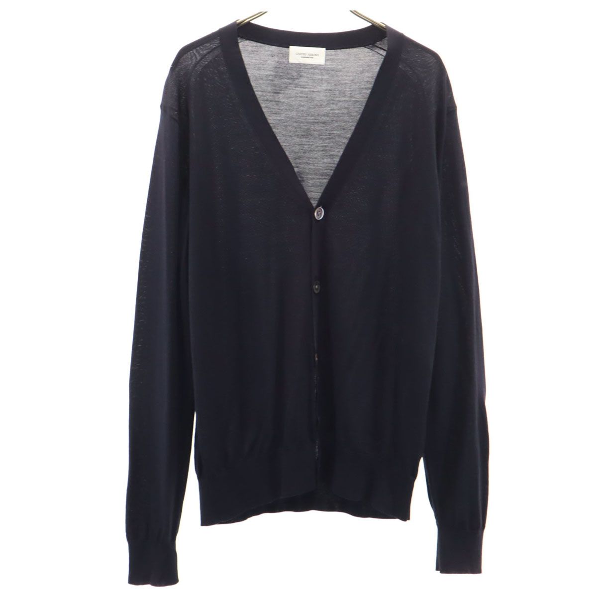 UNITED ARROWS ユナイテッドアローズ 長袖 ハイゲージ Vネック ニット 