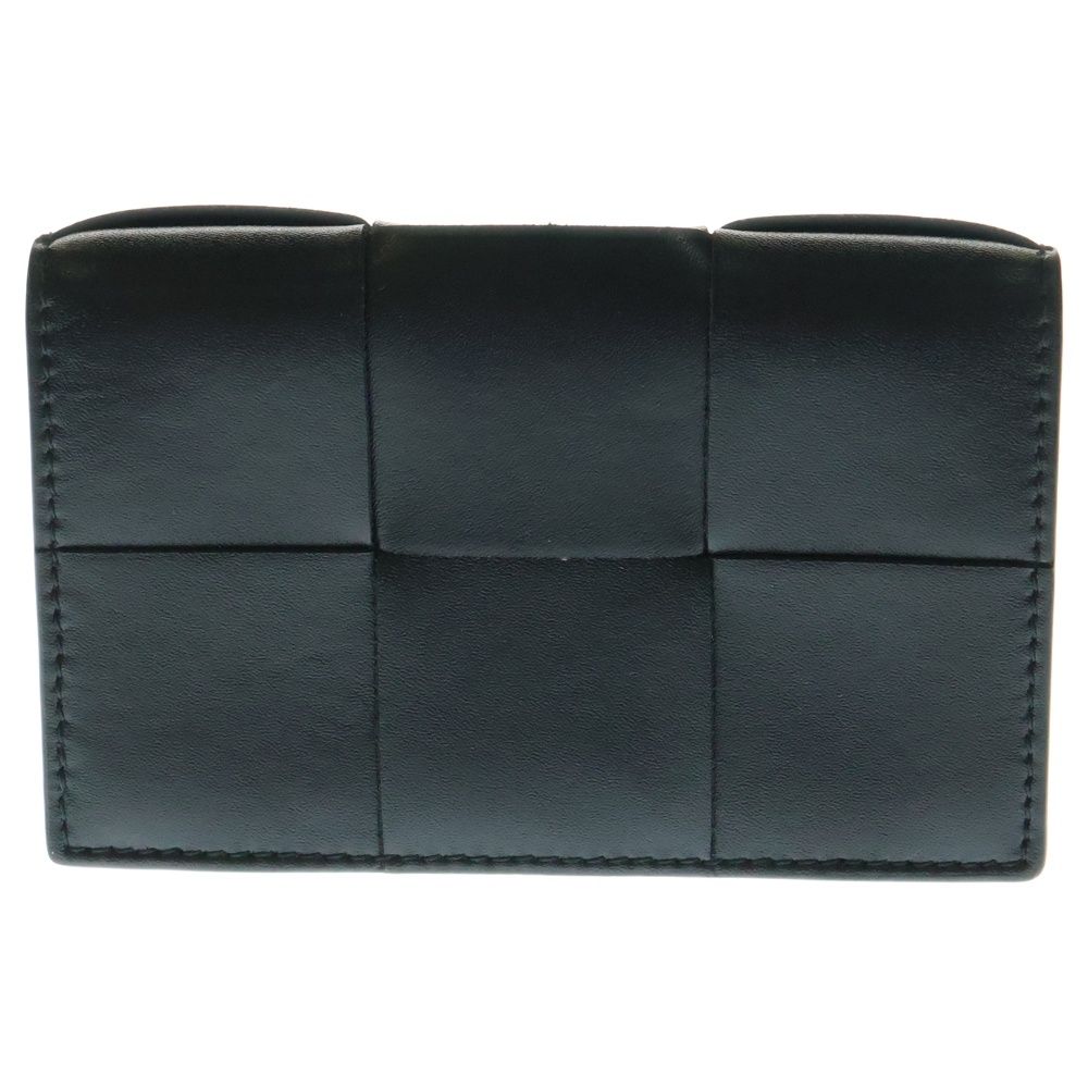 BOTTEGA VENETA ボッテガヴェネタ マキシイントレ カセット レザーカードケース ブラック