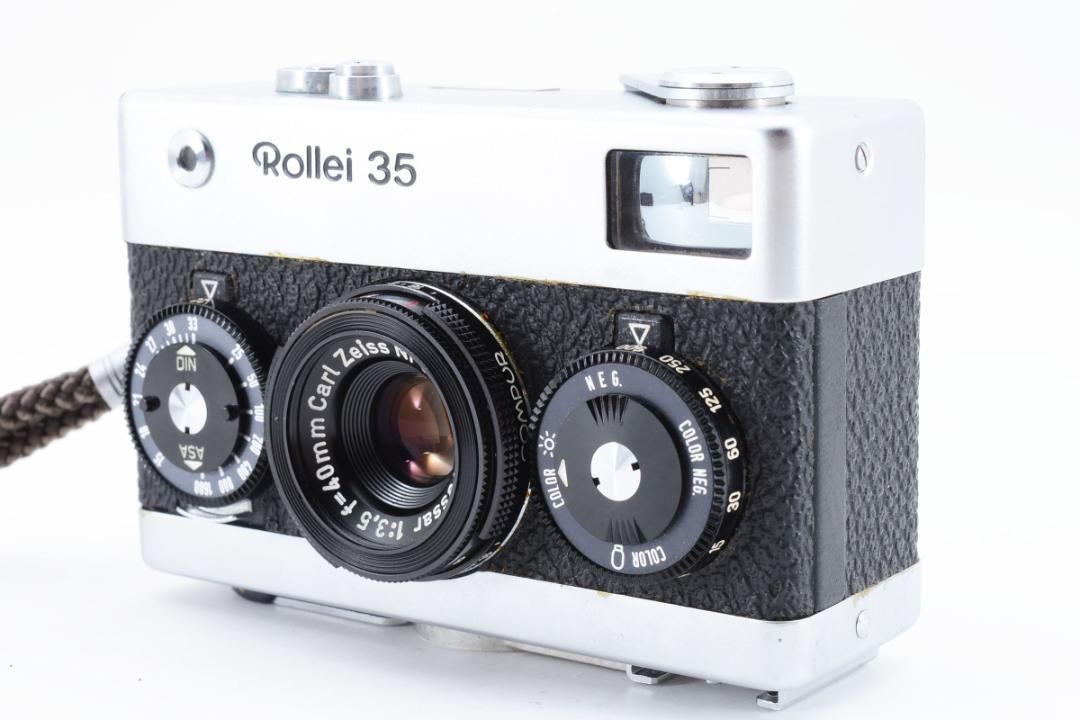 9721 良品 Rollei 35 露出計OK ドイツ製 ブラック - カメラ