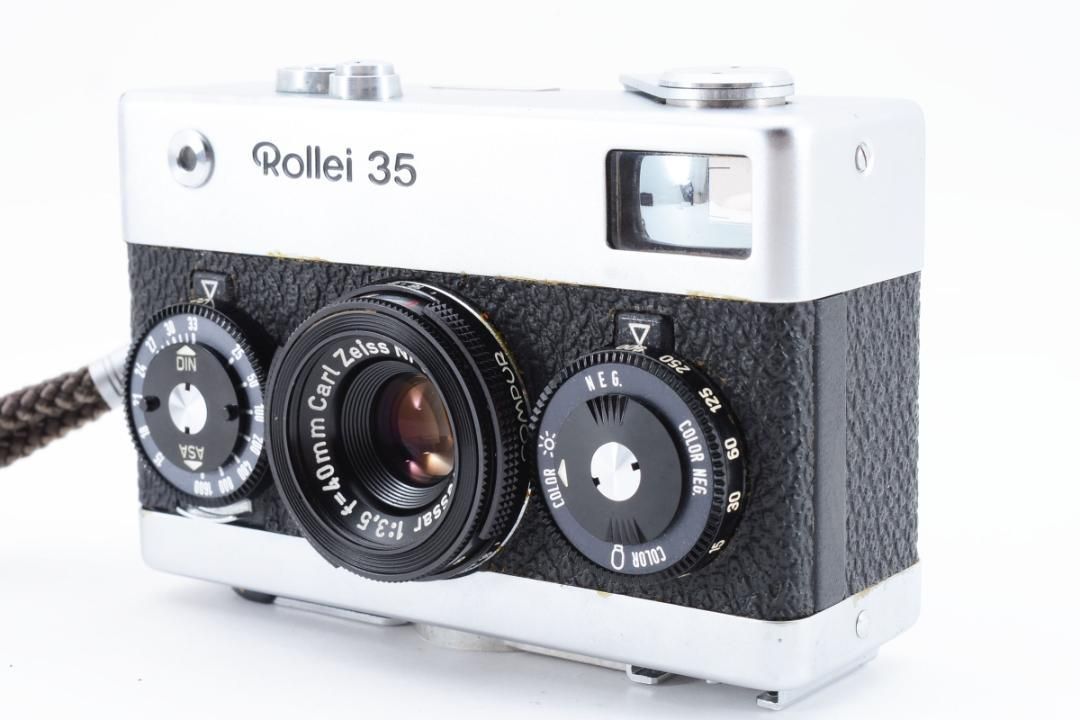 【完動品・美品】Rollei 35 ローライ35 シルバー　ドイツ製　露出計OK ✨希少✨シャッターOK✨露出計OK✨Rollei ローライ 35 ドイツ製