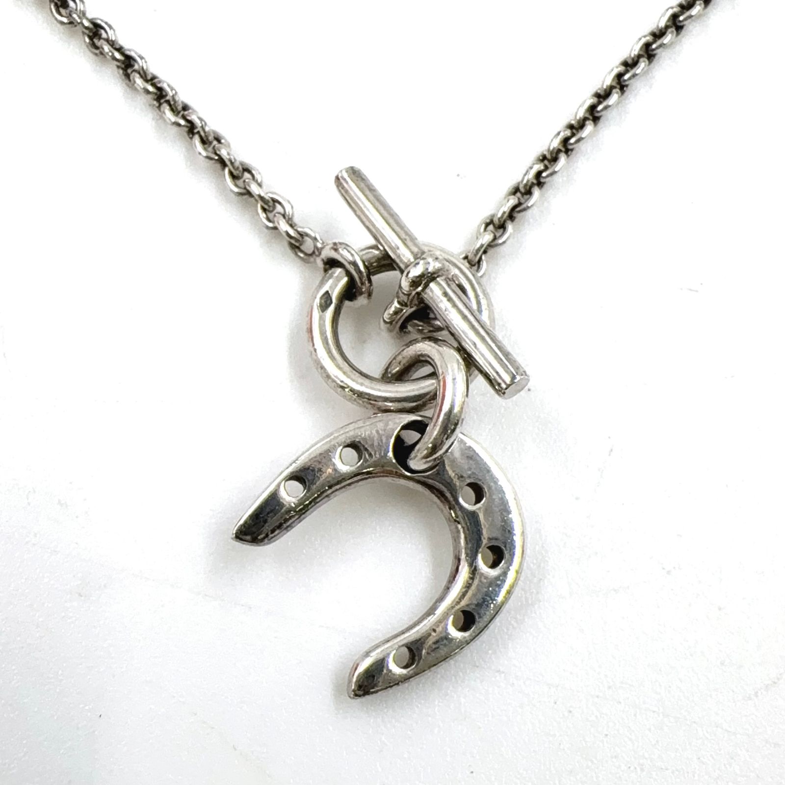 美品 エルメス HERMES アミュレット エケストル 馬蹄 あぶみ ネックレス 美品 エルメス HERMES アミュレット エケストル 馬蹄 あぶみ
