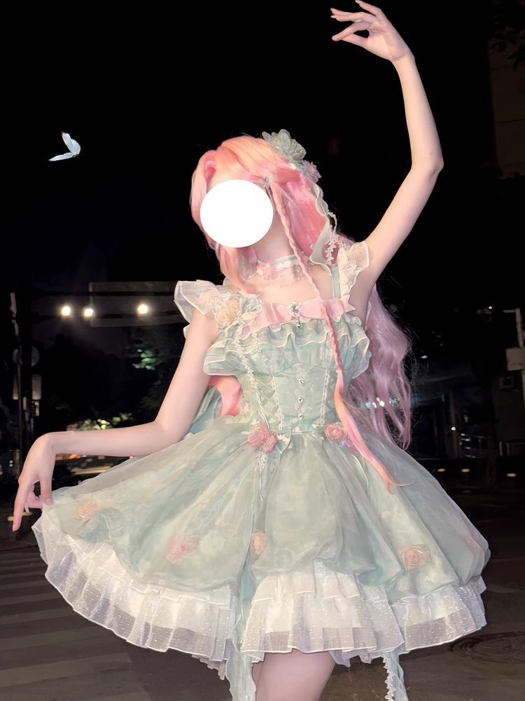 コスチューム・コスプレ ロリータワンピース lolitaドレス 洋服 3点