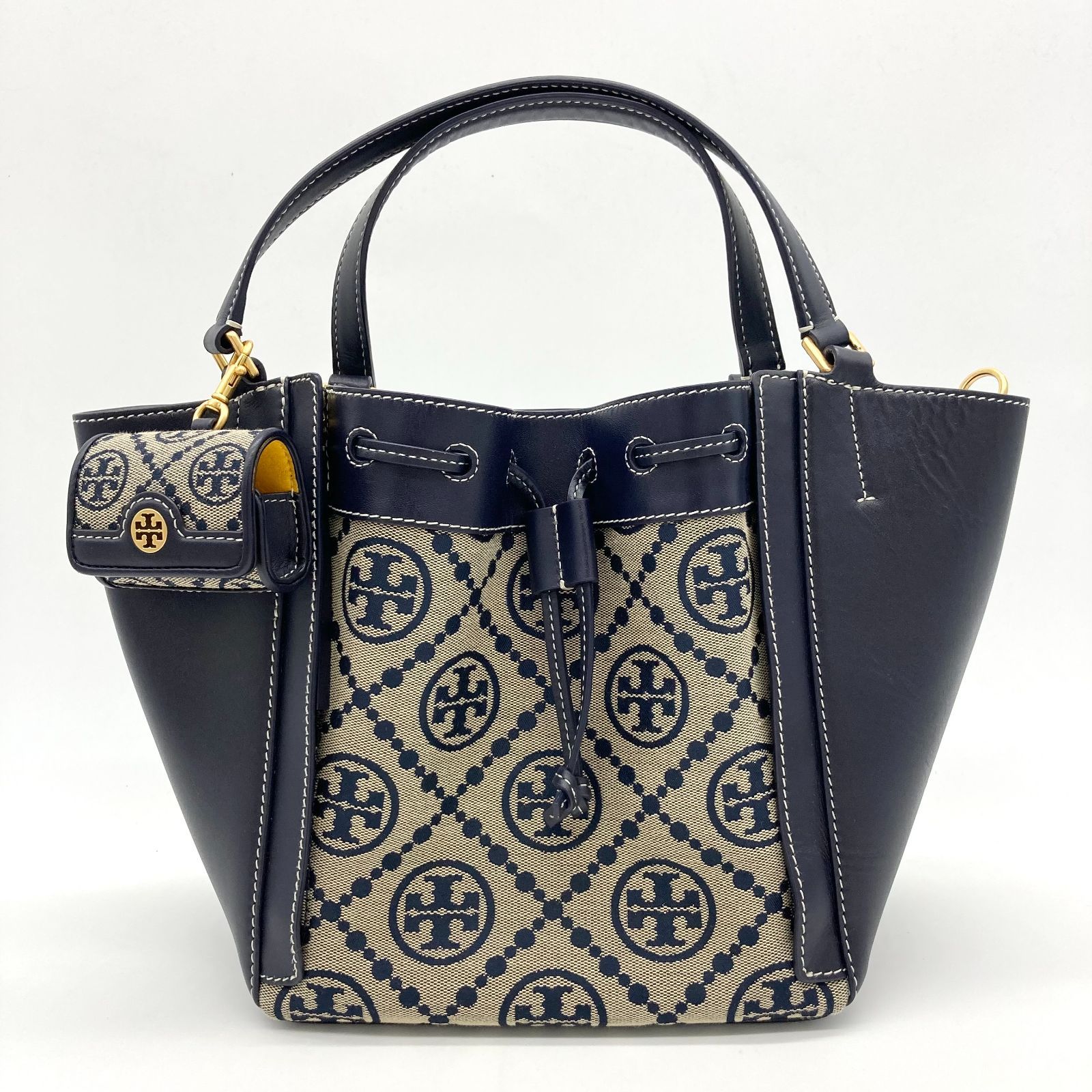 ▽トリーバーチ/TORY BURCH Tモノグラム マックグロー ドラゴン
