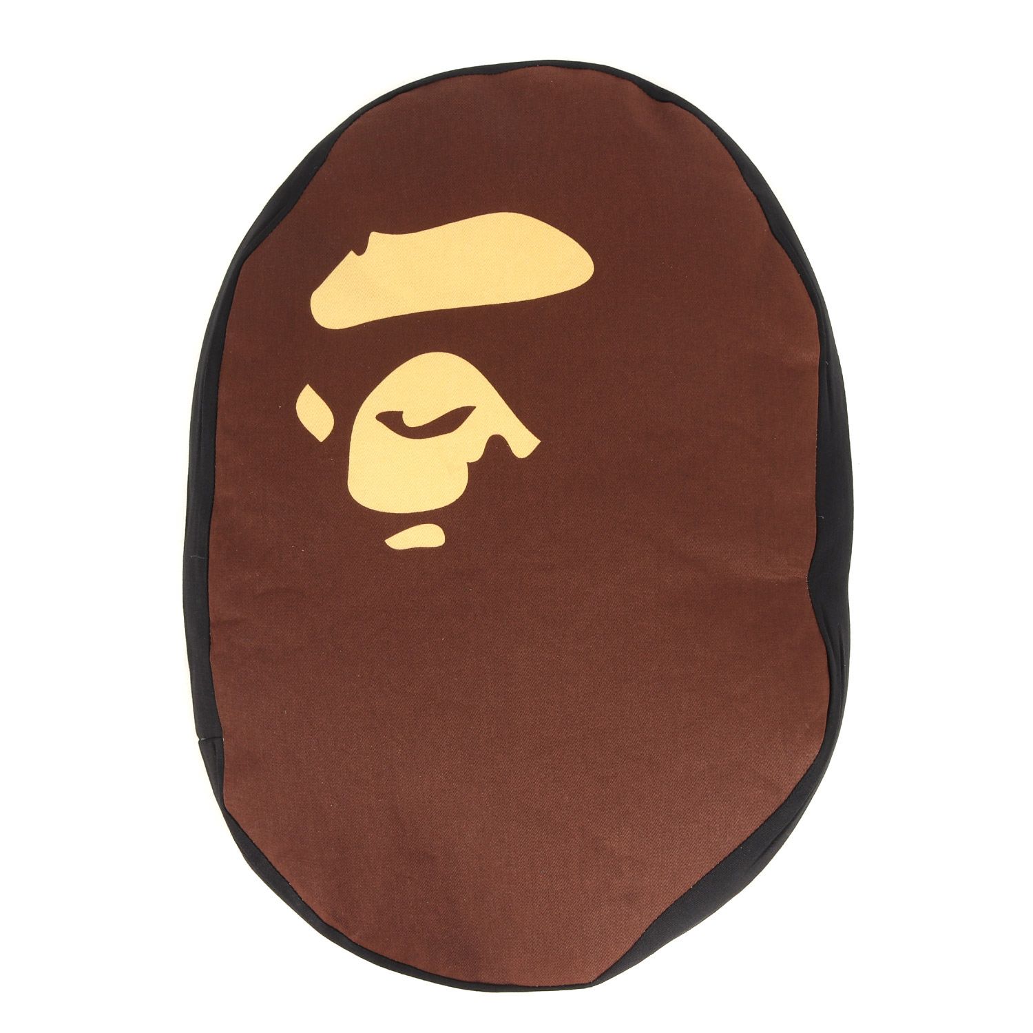 美品 A BATHING APE ア ベイシング エイプ BAPE HOME 猿顔 クッション 