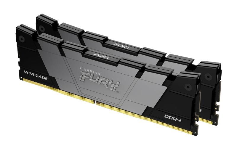 Kingston キングストン FURY Renegade 16GB 3600 DDR4 CL16 DIMM 2枚セット デスクトップメモリ - KF436C16RB2K2|16