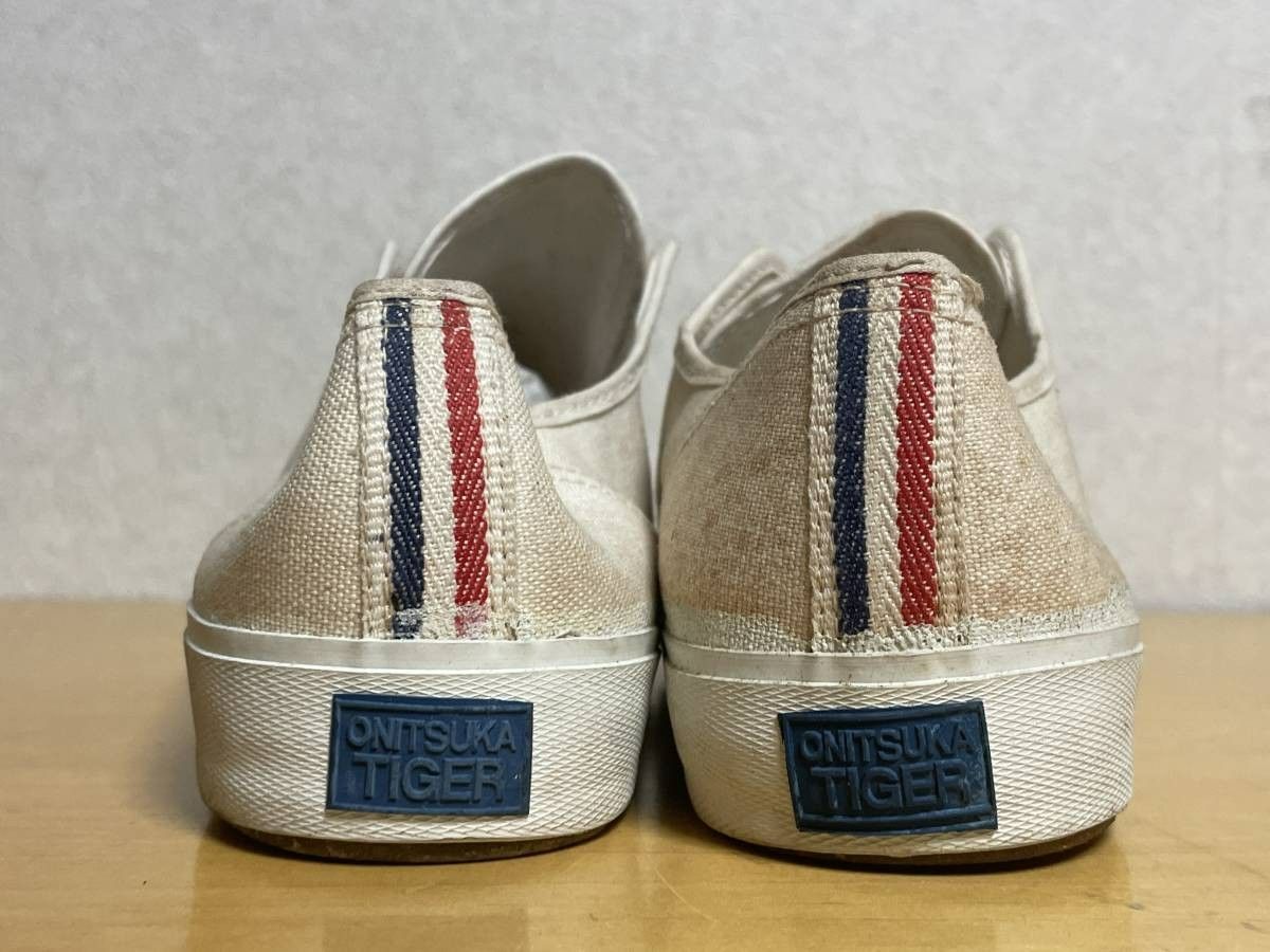 18 未使用品 60s 70s Onitsuka Tiger オニツカタイガー テニスシューズ パッシング キャンバス スニーカー 26cm デッド  - メルカリ