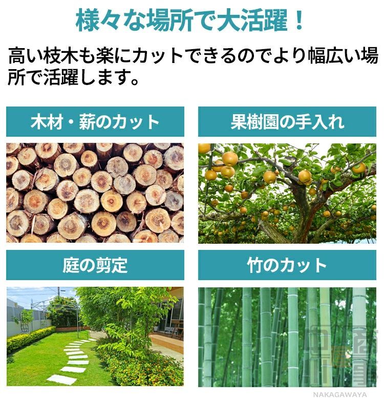 電動 高枝のこぎり