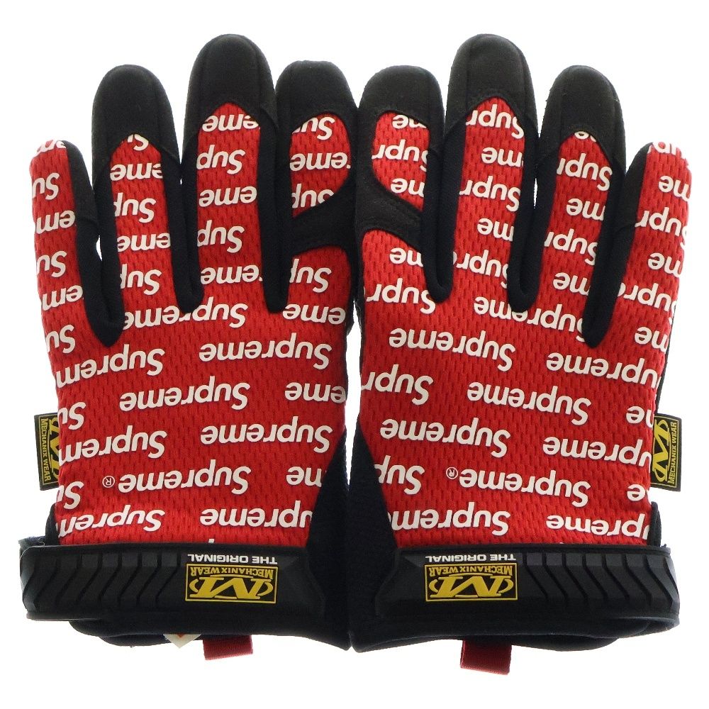 高級素材使用ブランド SUPREME (シュプリーム) 17SS ×Mechanix Wear Original Work 小物