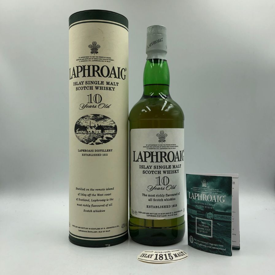 ラフロイグ 10年 旧ボトル 750ml 43% LAPHROAIG【D4】 - メルカリ