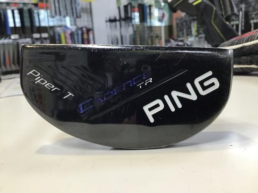 ピン CADENCE TR Piper T 黒 長さ調整機能付き レフティ パター PT スチール フレックスその他 メンズ 男性用 左利き レフティ 左用 Cランク ゴルフクラブ