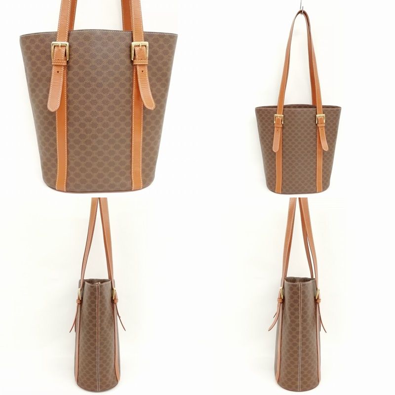 セリーヌ CELINE マカダム柄 トートバッグ ショルダーバッグ