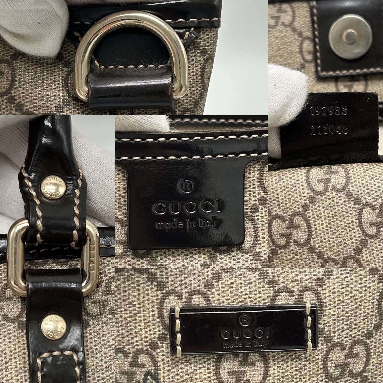 ◎極美品 GUCCI グッチ トートバッグ GGスプリーム バラタトゥー 