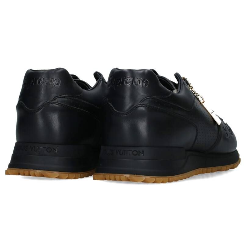 シュプリーム ルイヴィトン 17AW LV Run Away Sneaker レザーランナ ...