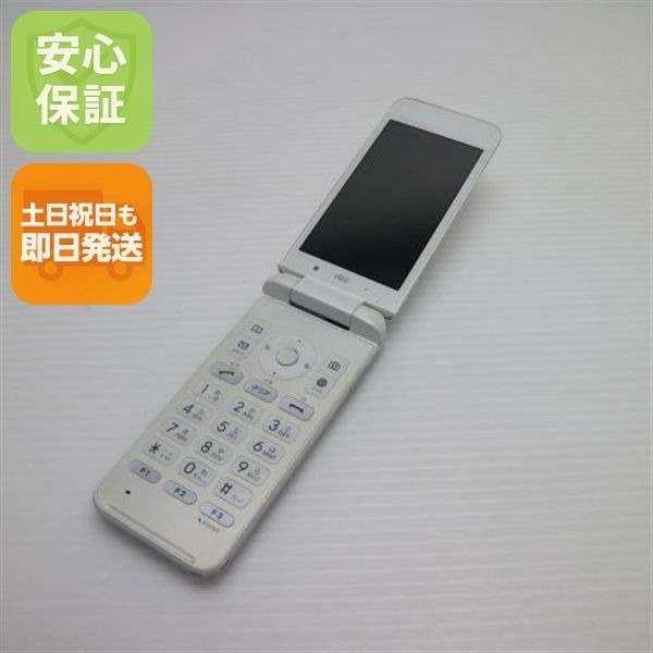 au - 新品未使用KYOCERA GRATINA 4G KYF31 ホワイト 良品中古 au KYF31 GRATINA 4G ホワイト 即日発送 ガラケー
