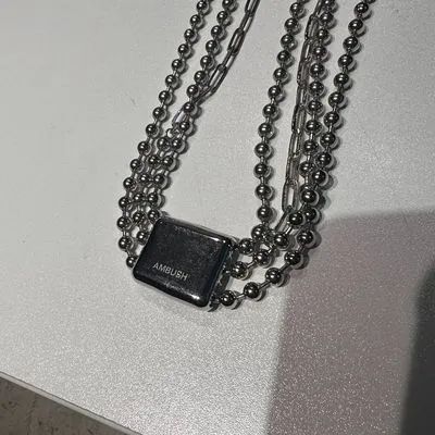 AMBUSH アンブッシュ チェーンブレスレット トリプルボール