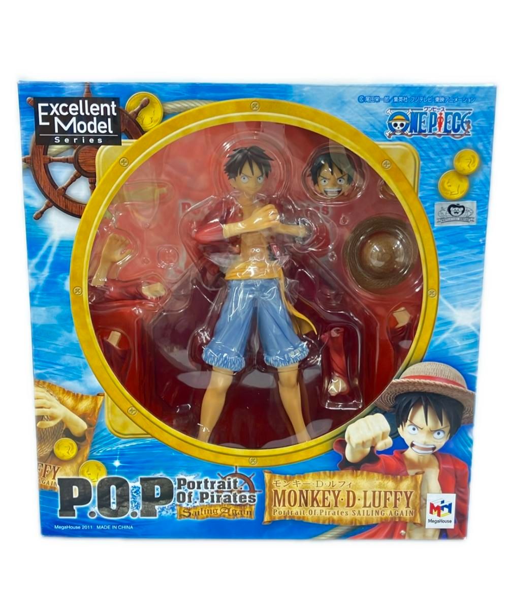 美品 アルター ONE PIECE フィギュア モンキー・D・ルフィー メガハウス