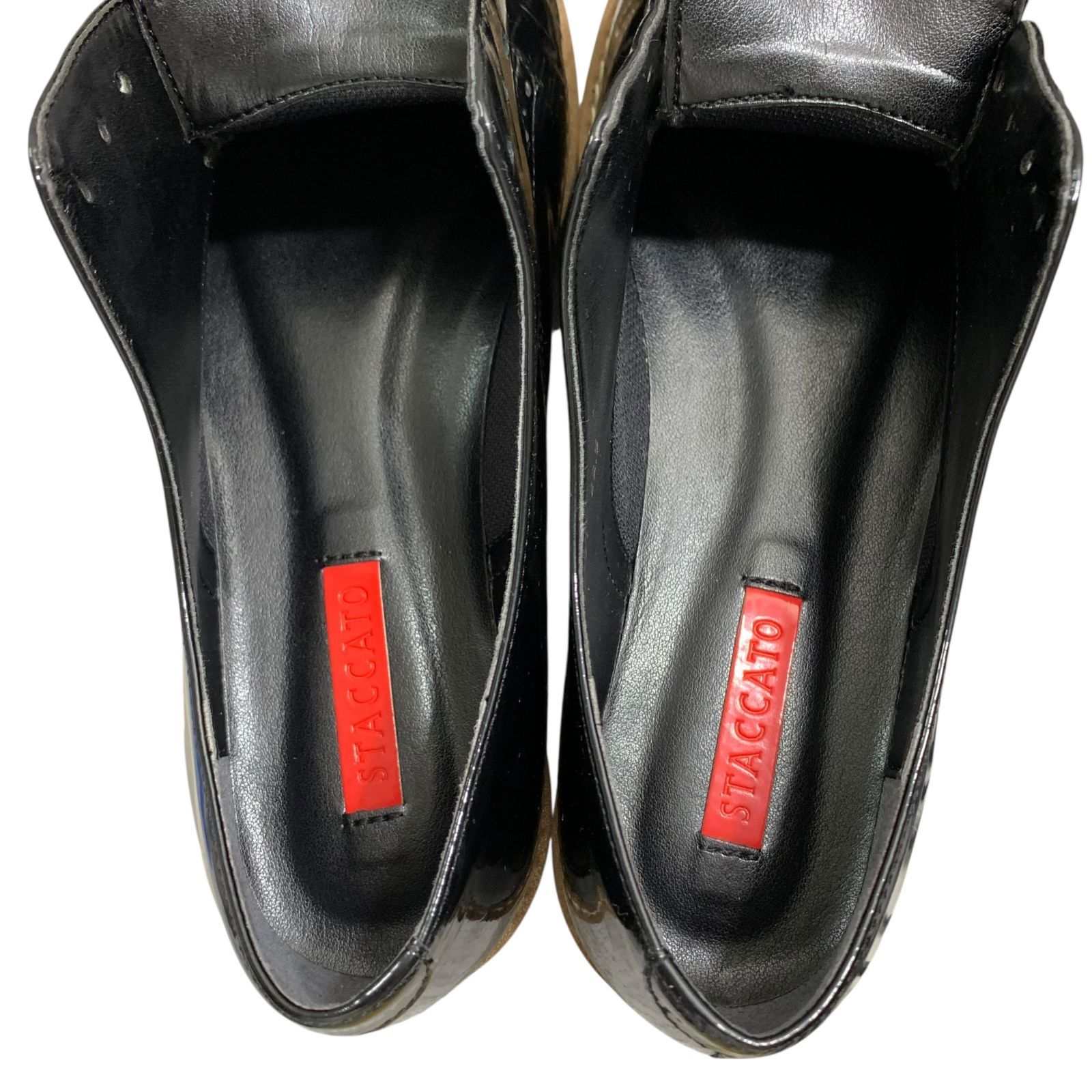 美品】スタッカート (22.5) レースアップシューズ オックスフォード 
