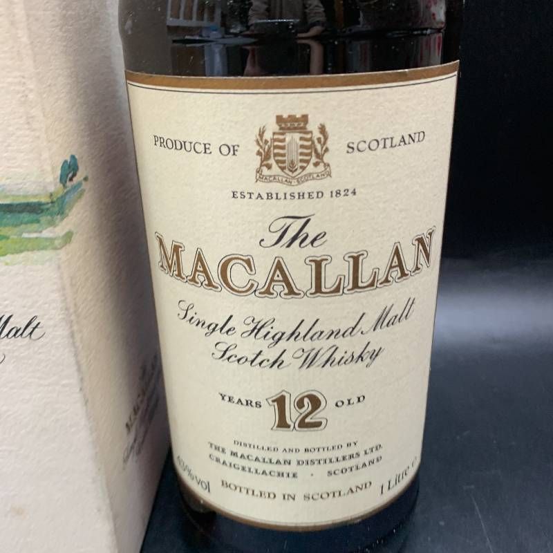 【希少古酒】マッカラン12年 旧ボトル シェリーウッド 希少 マッカラン12年 旧ボトル シェリーウッド 1000ml - メルカリ