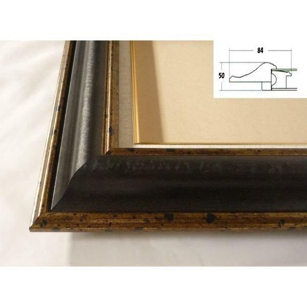 額縁 油彩 油絵用額縁 正方形の額縁 サイズF6号 S4号