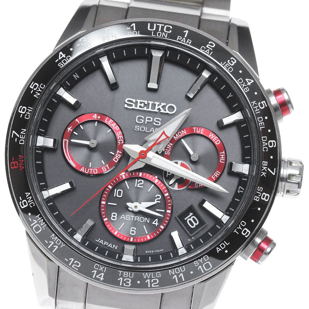 セイコー SEIKO SBXC017|5X53-0AF0 アストロン 大谷翔平 2019 モデル ソーラー電波 メンズ 内 き_848016
