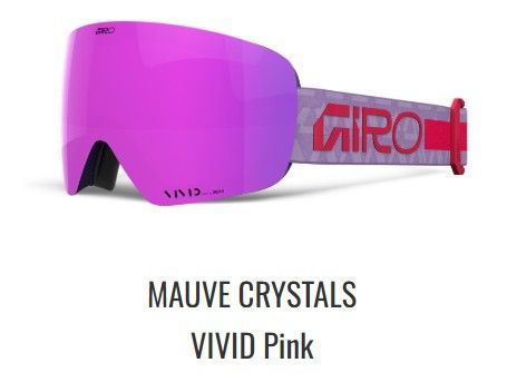 ♥ 25-26 GIRO GOGGLE CONTOUR RS MAUVE CRYSTALS VIVID Pink 土日祝発送OK 11000