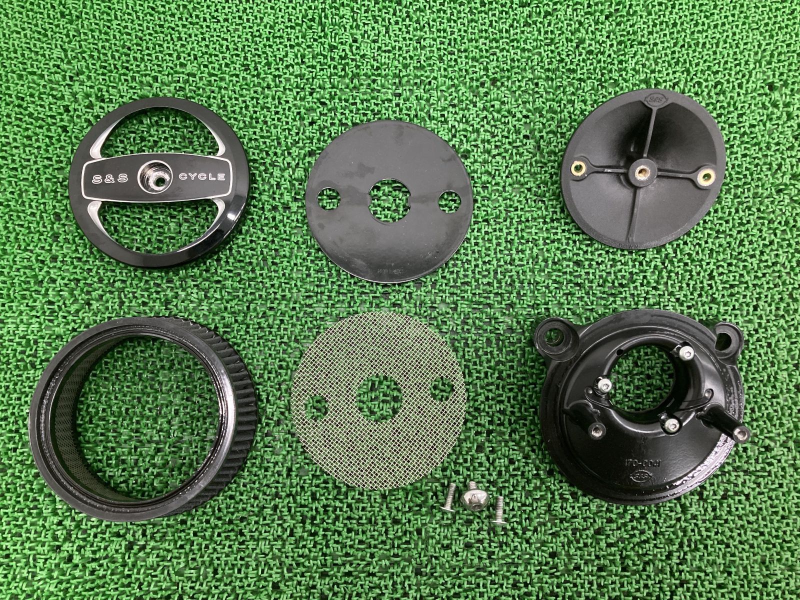 Su0026S製XL883N エアクリーナー 170-0041 社外 中古 バイク Su0026S製XL883N エアクリーナー 170-0041 社外 中古 バイク