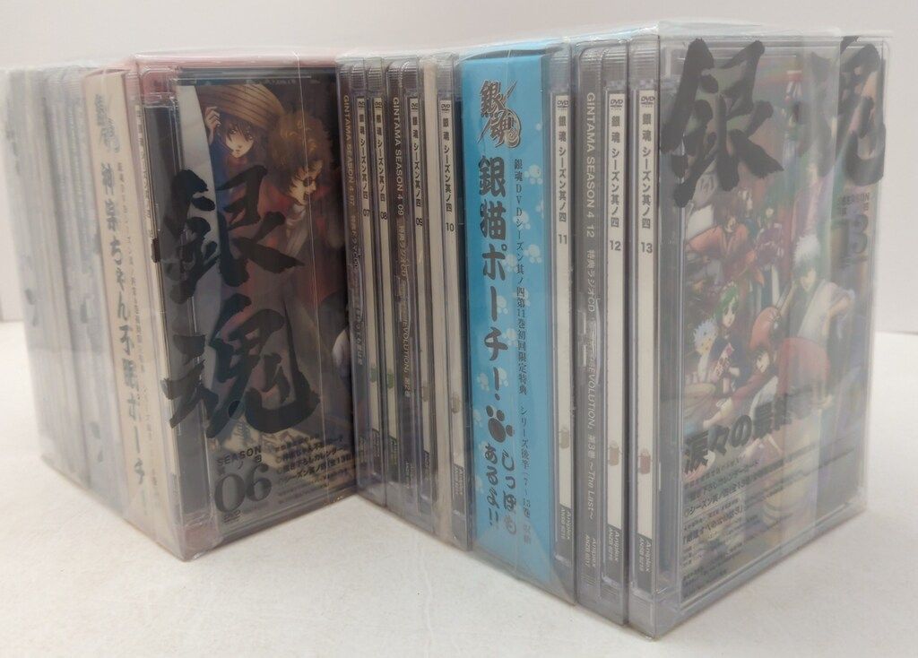 アニメDVD 銀魂 シーズン其ノ四 初回版全13巻 セット ※①⑪以外