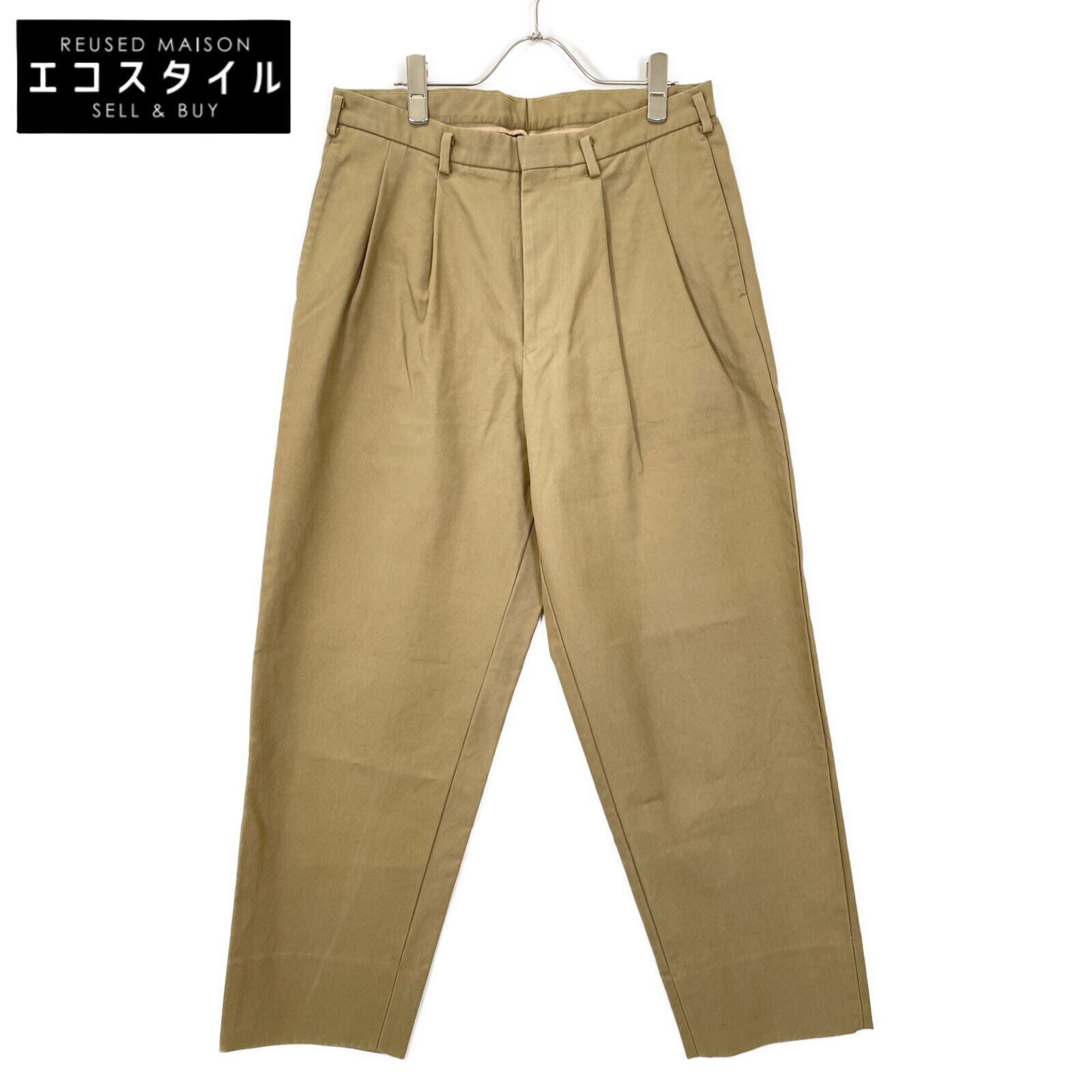 HEUGN ユーゲン ﾍﾞｰｼﾞｭ TROUSER 035 GEORGE 2ﾀｯｸﾜｲﾄﾞﾊﾟﾝﾂ 3 - メルカリ