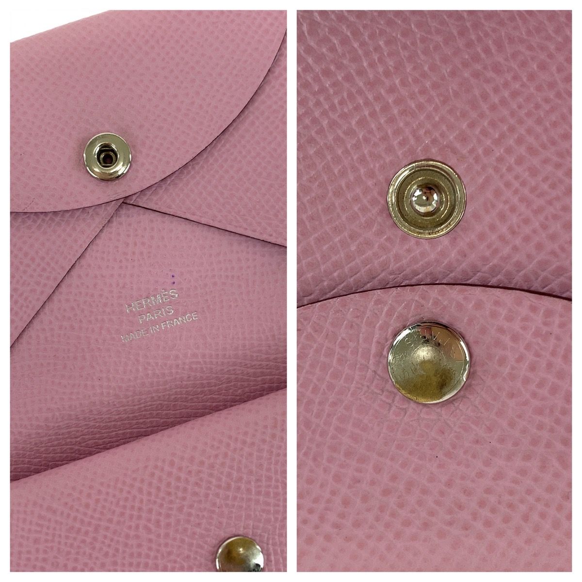 【美品 送料込み】エルメス カルヴィデュオ エプソン モーヴシルベストル ピンク HERMES 美品 エルメス カルヴィデュオ モーヴシルベストル