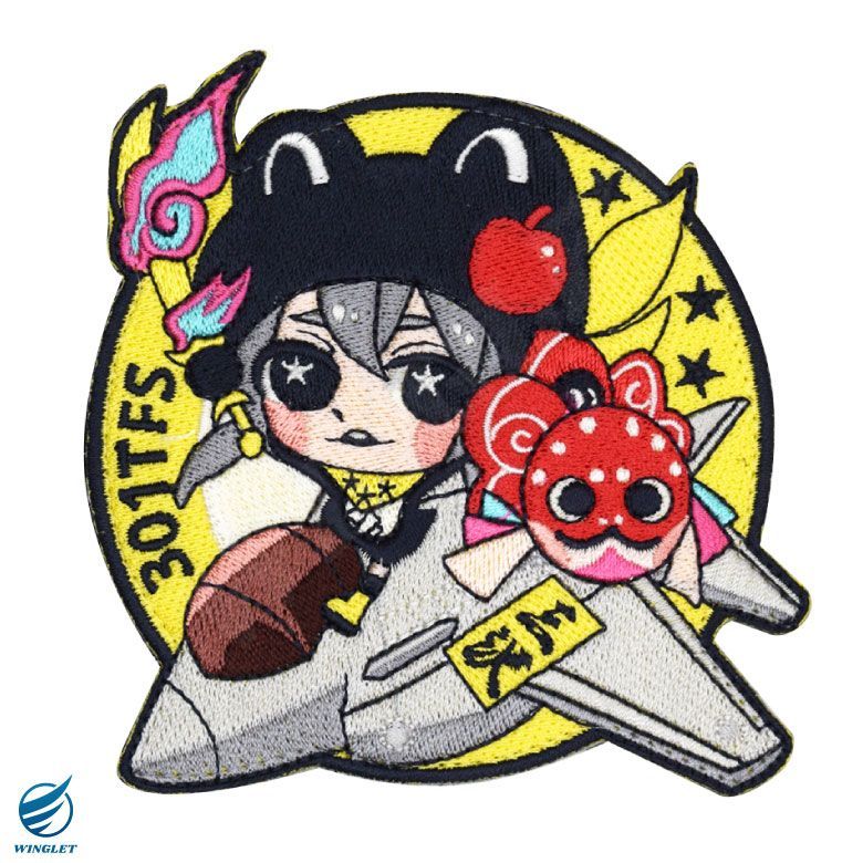 航空自衛隊 301飛行隊 キャラクター まもり娘 おすわり 三沢あまね