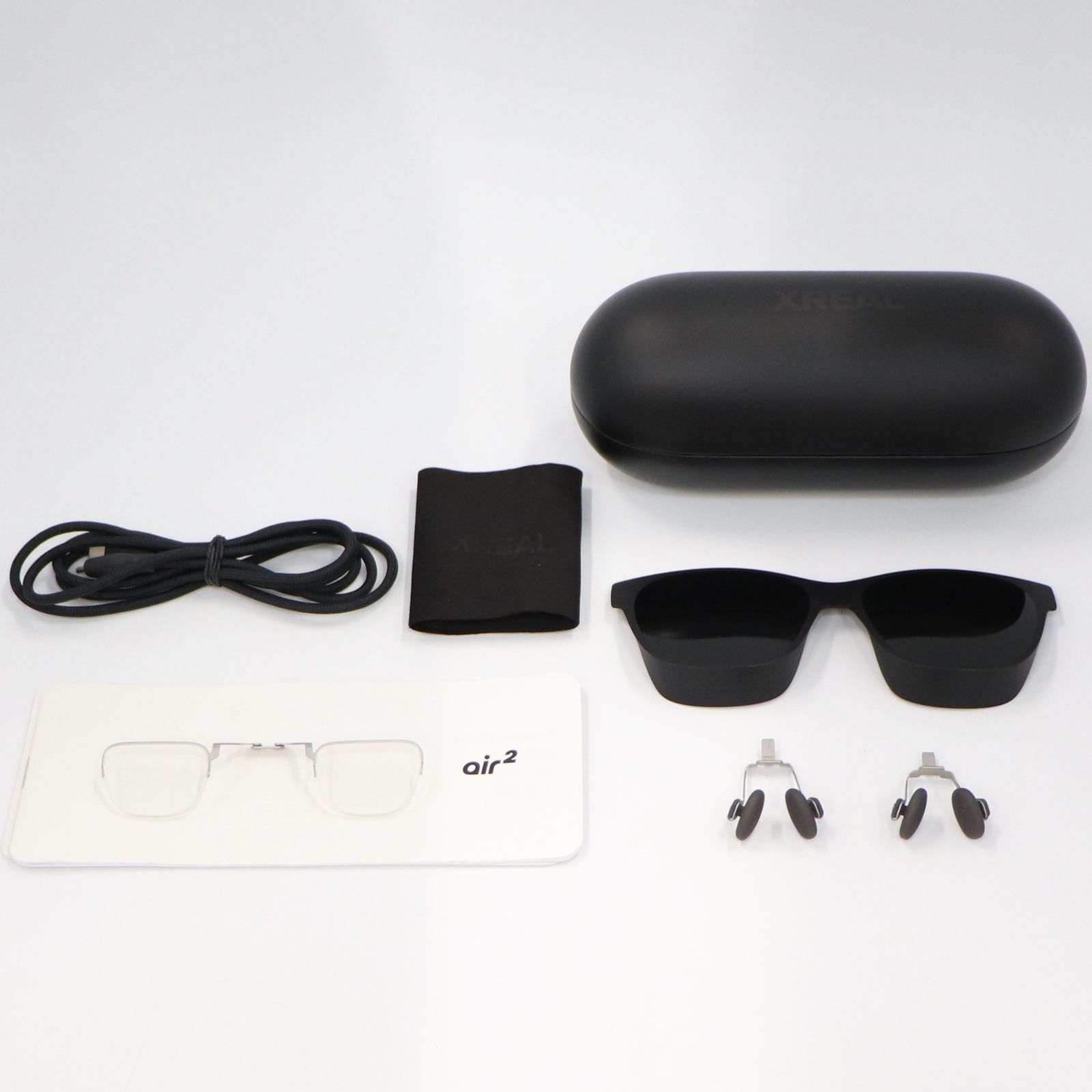 XREAL AIR2 スマートグラス x1004-g 【非常に良い(A)】目の前の大画面 