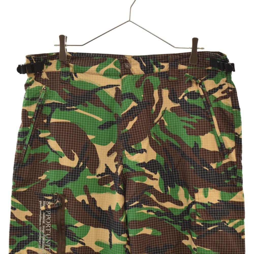 SUPREME (シュプリーム) 21AW Support Unit Nylon Ripstop Pant Camo カモフラ リップストップ  カーゴパンツ ナイロン - メルカリ