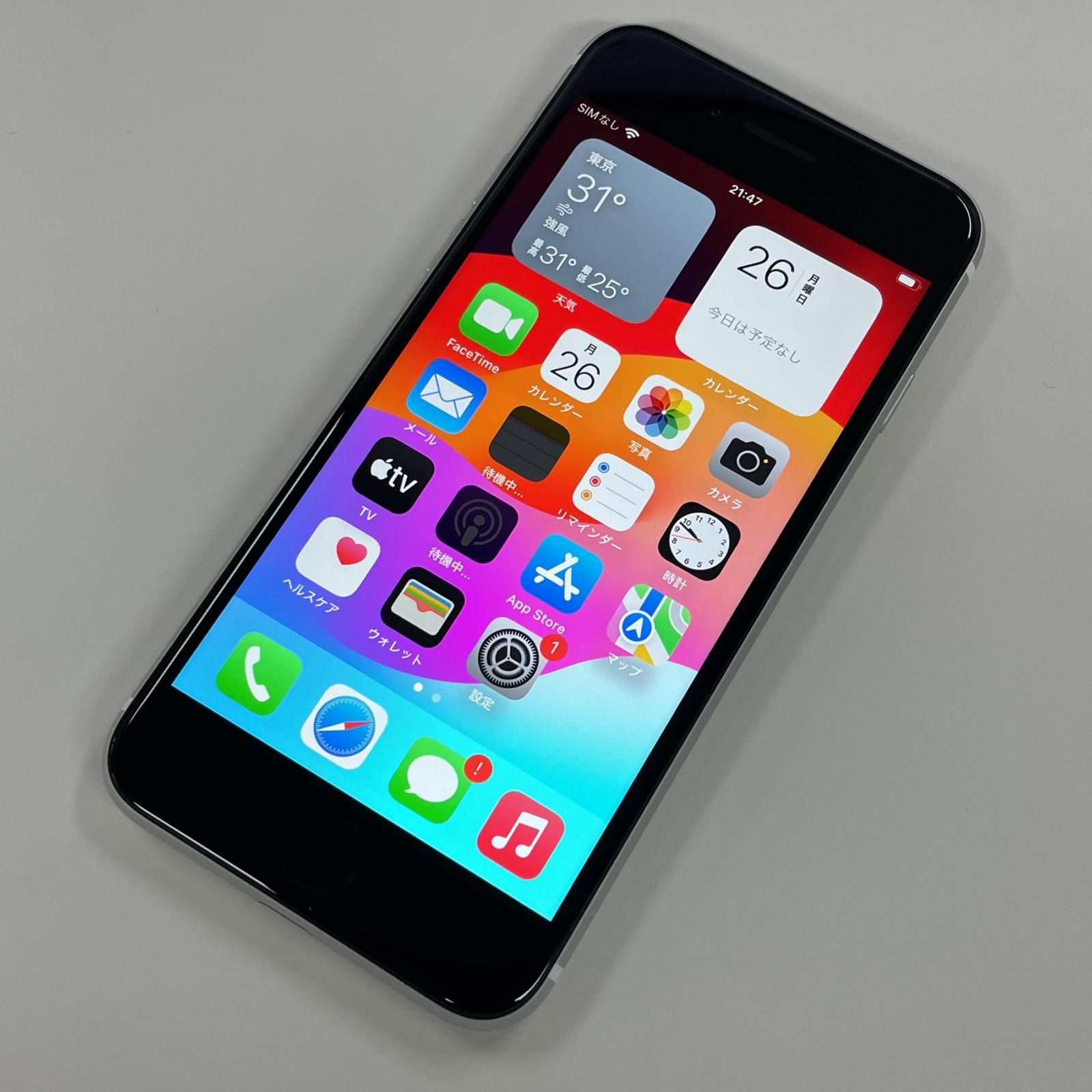 iPhone SE 第2世代 ホワイト 128 GB SIMフリー