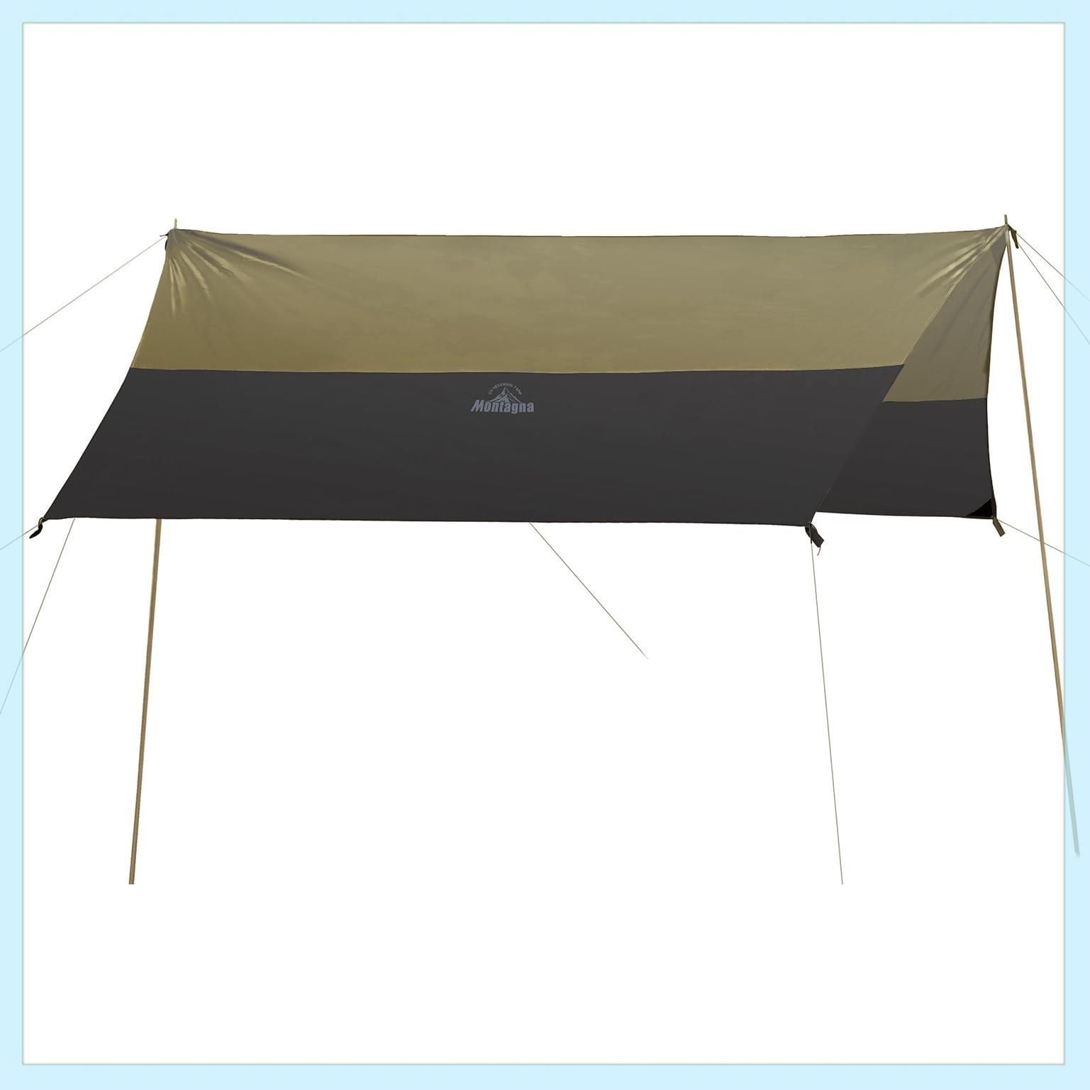アウトレット タープテント 3m×3m アウトドア タープ テント ヘキサ キャンプ 軽量 UVカット 紫外線カット90% 300×300p 3～5人用 バーベキュー BBQ 日よけ 3人 4人 5人 サンシェード ヘキサゴンター