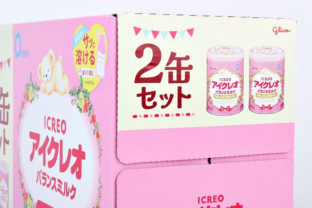新品未開封/粉ミルク/アイクレオ800g缶4セット アイクレオ バランス
