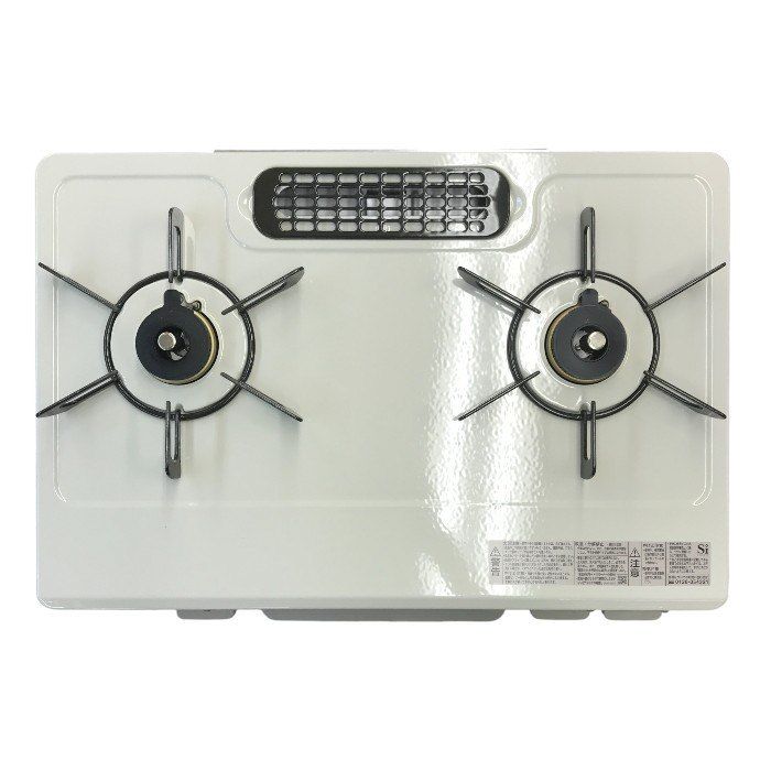 リンナイ ガステーブル クリームベージュ 都市ガス用 水無し片面焼き  