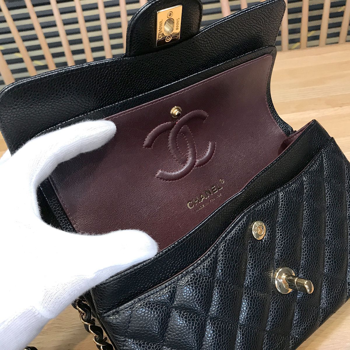超美品】シャネル マトラッセ23 Wフラップ Wチェーンショルダーバッグ 