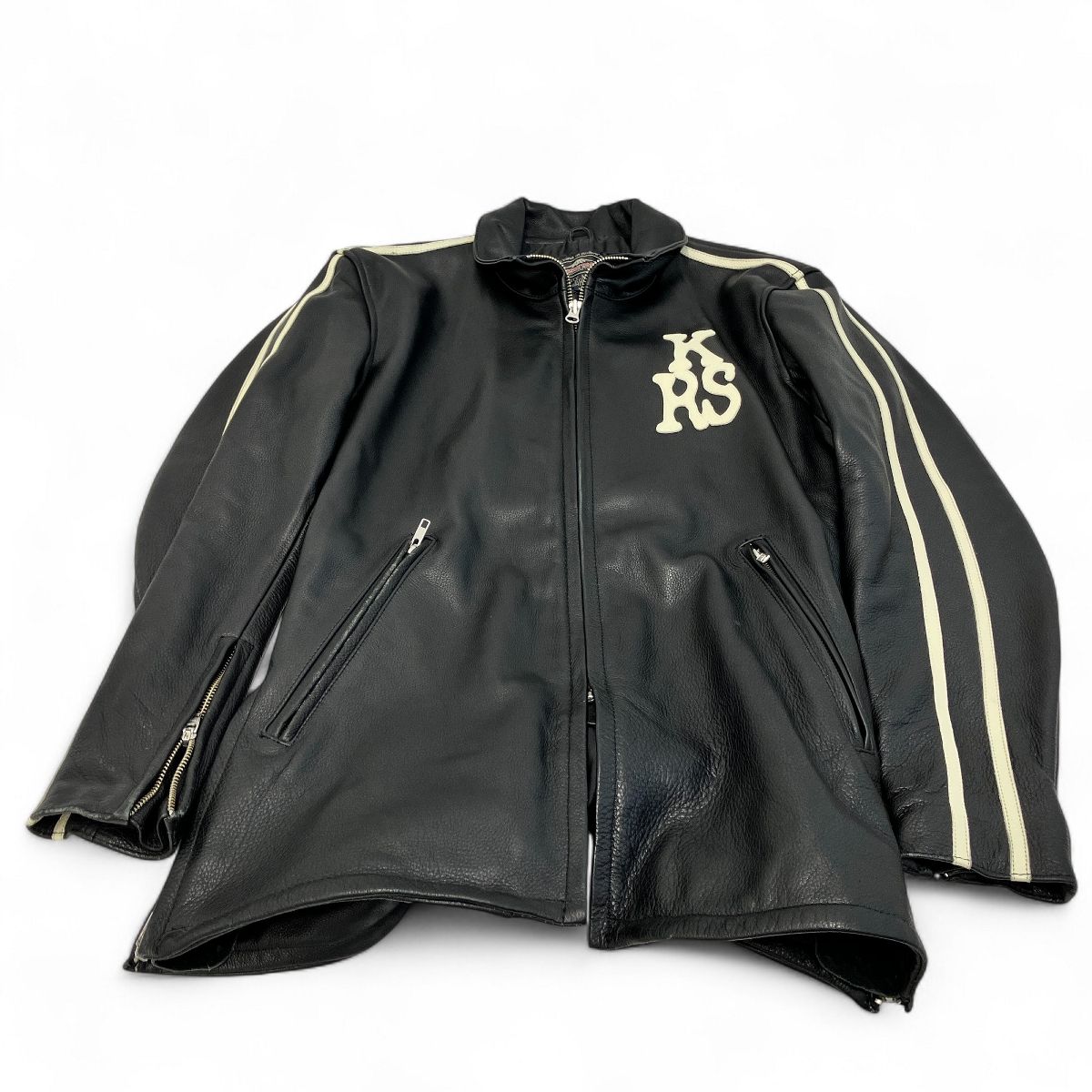 KUSHITANI レザー ジャケット ライダース Lサイズ 牛革 クシタニ