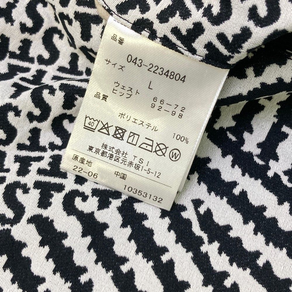 スカート 総柄