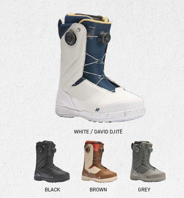 ♥ 25-26 K2 BOOTS MAYSIS WHITE - DAVID DJITE M26cm 土日祝発送OK 12000