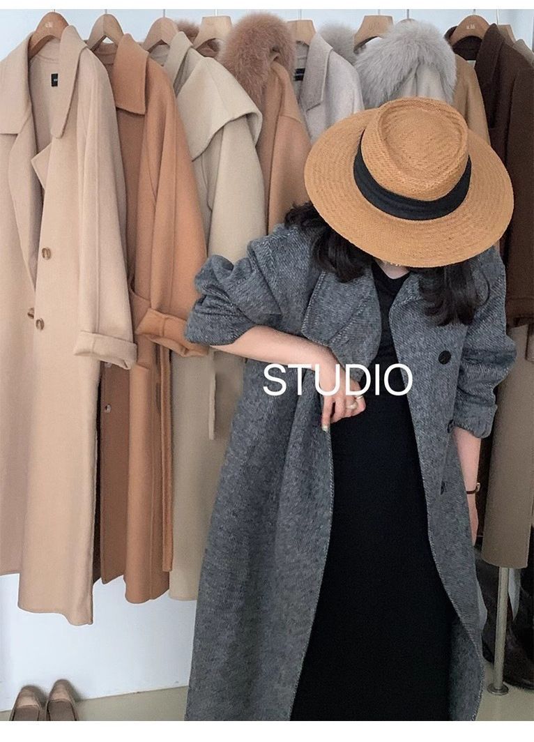 ウール90％ チェスターコート コート レディース 秋 冬 ロングコート アウター ジャケット ロング丈 厚手 防寒 暖かい ポケット付き ゆったり おしゃれ きれいめ お洒落 上品 シンプル カジュアル 無地 通勤 OL スーツnuanta03 DZ30 SIROKUMA-CORPORATION_COM