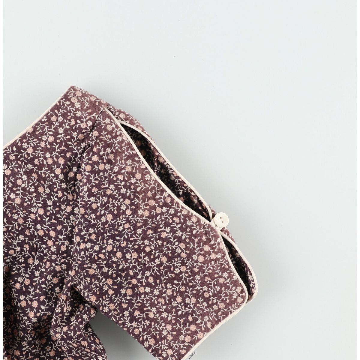 古着 70年代 ガンネサックス GUNNE SAX Jessica 花柄 半袖 フレア  