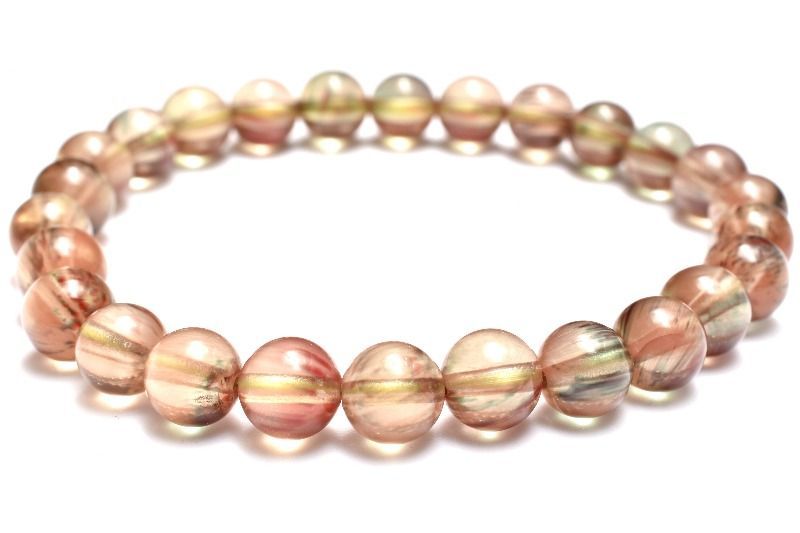 １点物 チベット産AAA チェンジ アンデシン 7mm ブレスレット パワーストーン 天然石 _MB286