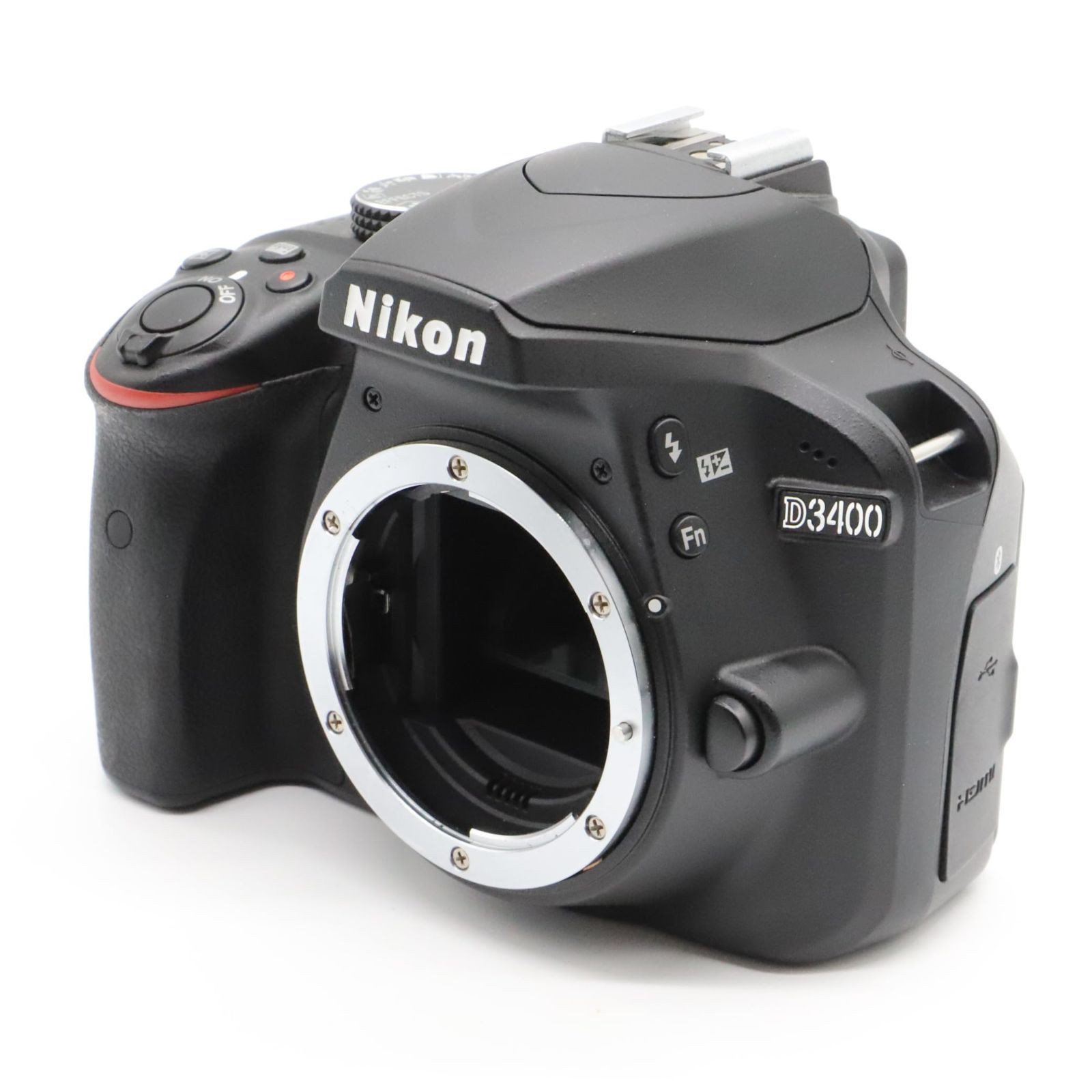 ほぼ新品】Nikon デジタル一眼レフカメラ D3400 ボディー ブラック