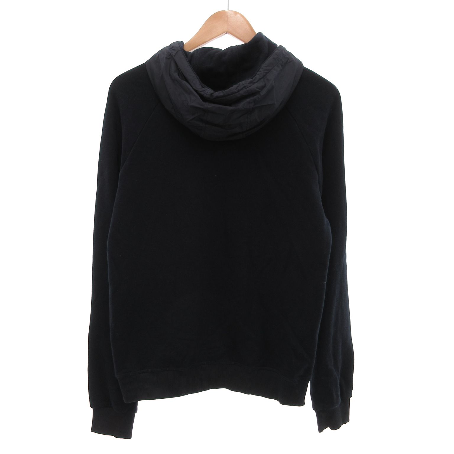 プラダ PRADA ジップアップパーカー ジャケット フード 切替 M